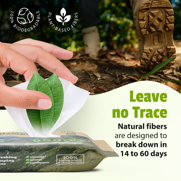 Biodegradable Camping wipes